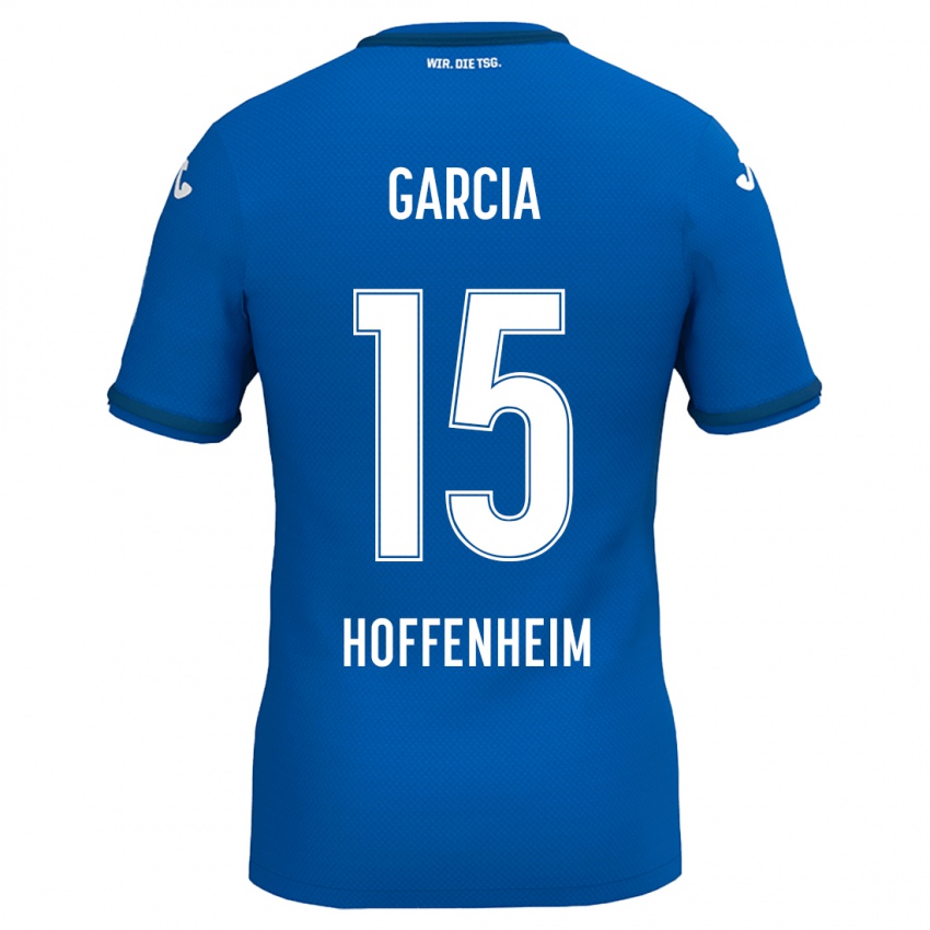 Gyermek Marta Cazalla Garcia #15 Királykék Hazai Jersey 2024/25 Mez Póló Ing