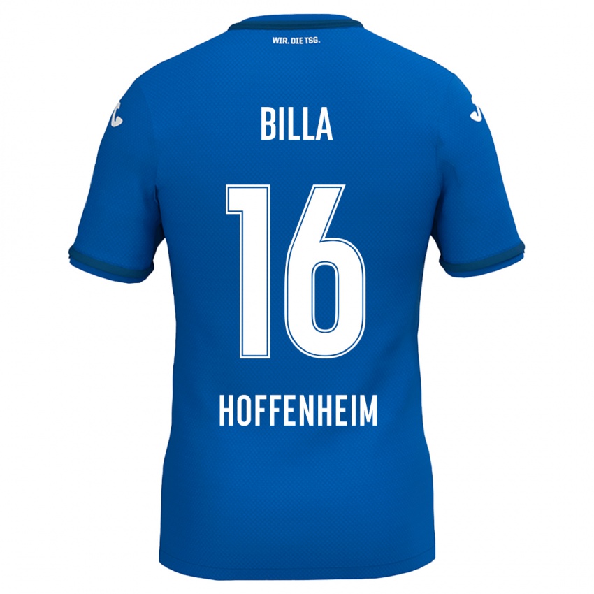 Gyermek Nicole Billa #16 Királykék Hazai Jersey 2024/25 Mez Póló Ing