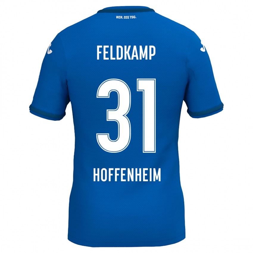 Gyermek Jana Feldkamp #31 Királykék Hazai Jersey 2024/25 Mez Póló Ing