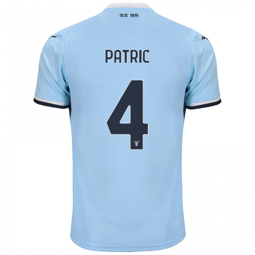 Gyermek Patric #4 Kék Hazai Jersey 2024/25 Mez Póló Ing