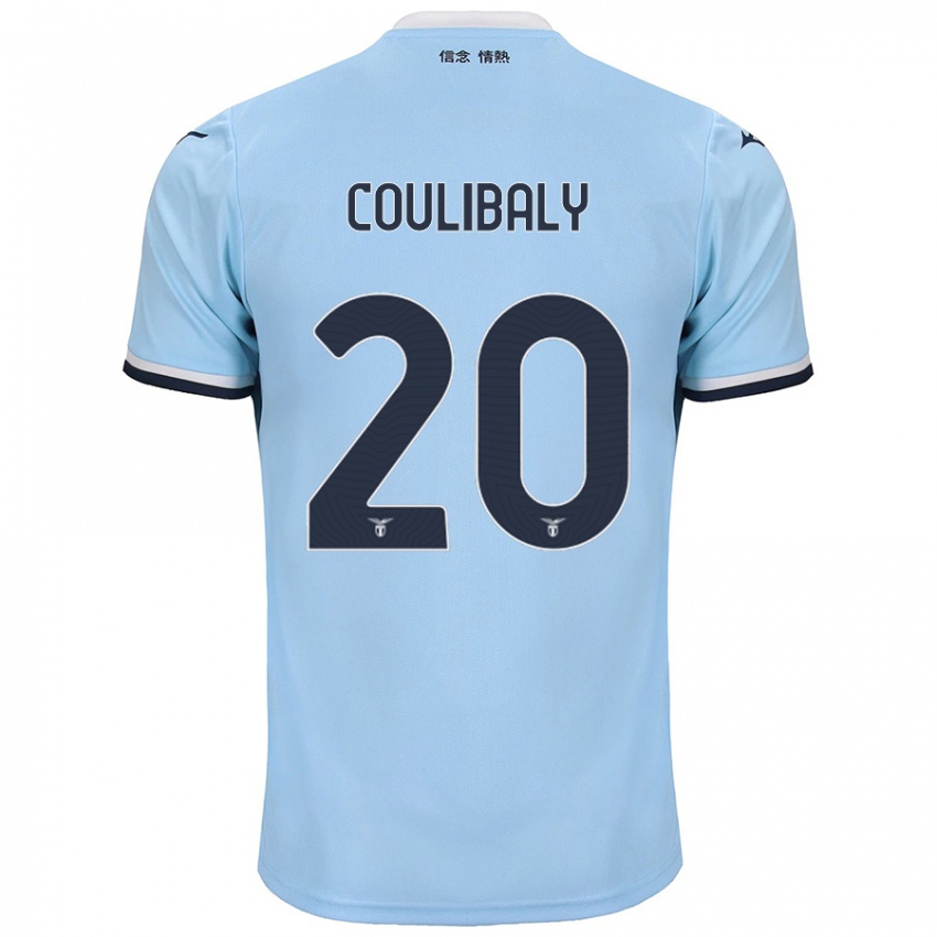 Gyermek Larsson Coulibaly #20 Kék Hazai Jersey 2024/25 Mez Póló Ing