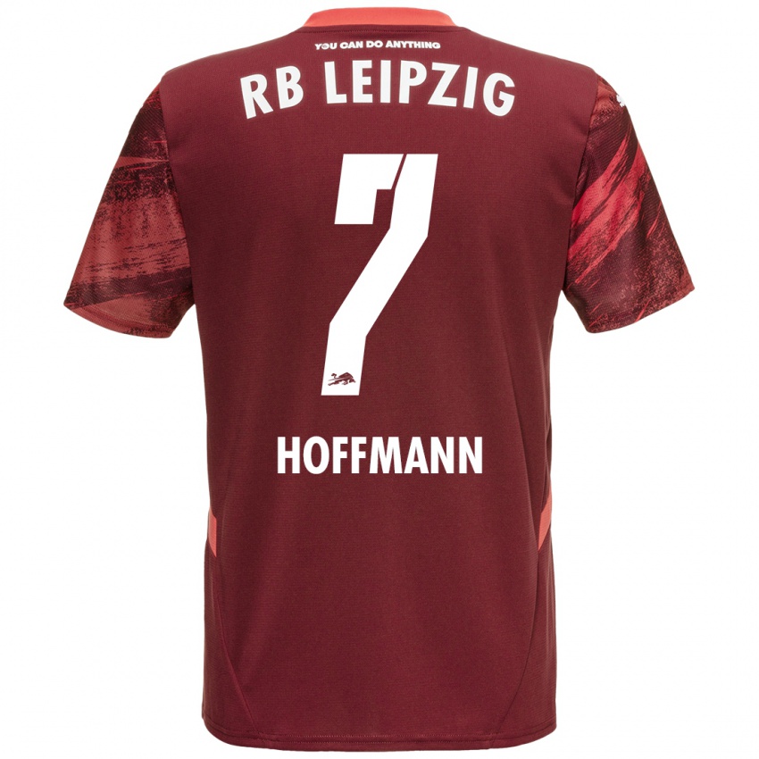 Férfi Giovanna Hoffmann #7 Burgundia Idegenbeli Jersey 2024/25 Mez Póló Ing