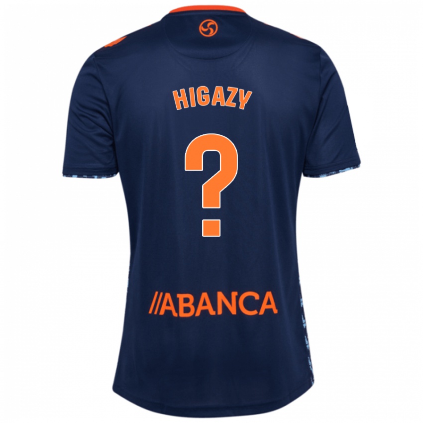 Női Ibrahim Higazy #0 Sötétkék Idegenbeli Jersey 2024/25 Mez Póló Ing