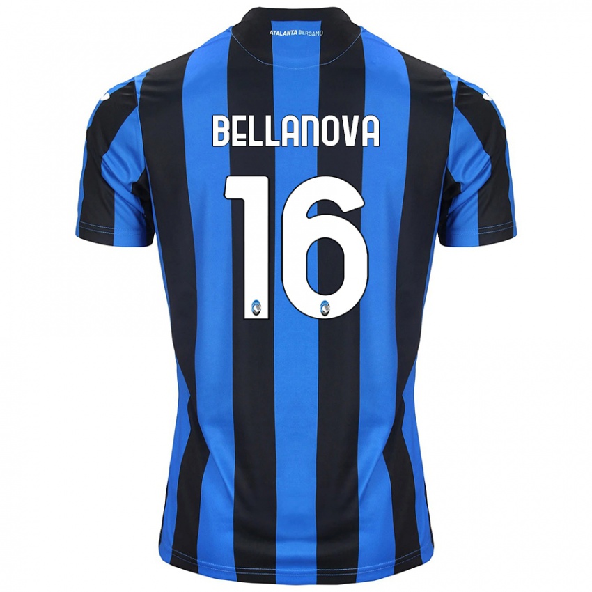 Gyermek Raoul Bellanova #16 Kék Fekete Hazai Jersey 2024/25 Mez Póló Ing