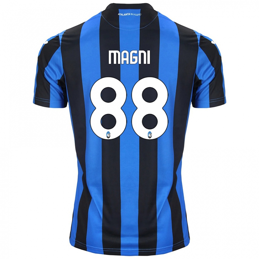 Gyermek Gloria Magni #88 Kék Fekete Hazai Jersey 2024/25 Mez Póló Ing