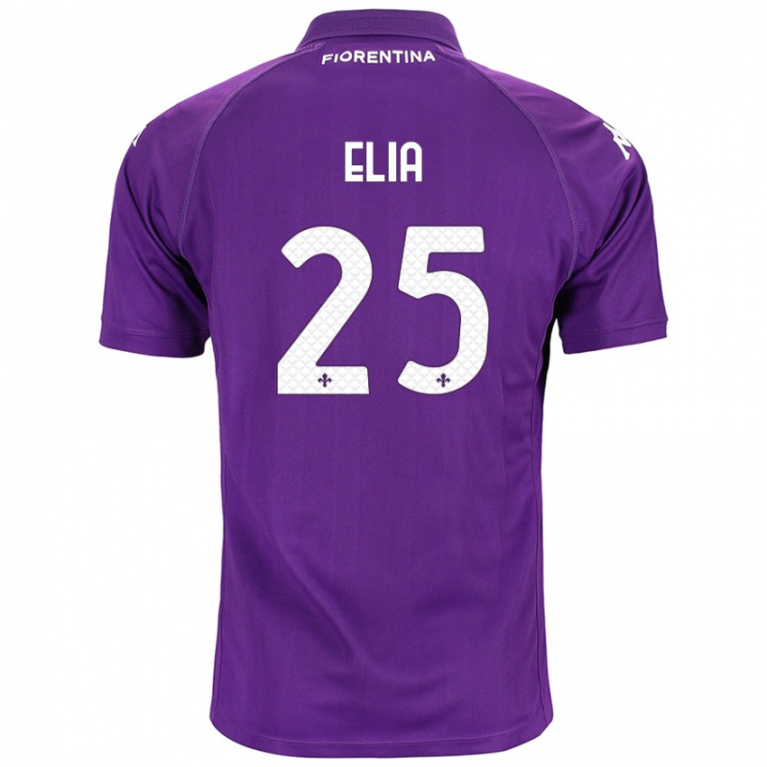 Gyermek Mirko Elia #25 Lila Hazai Jersey 2024/25 Mez Póló Ing