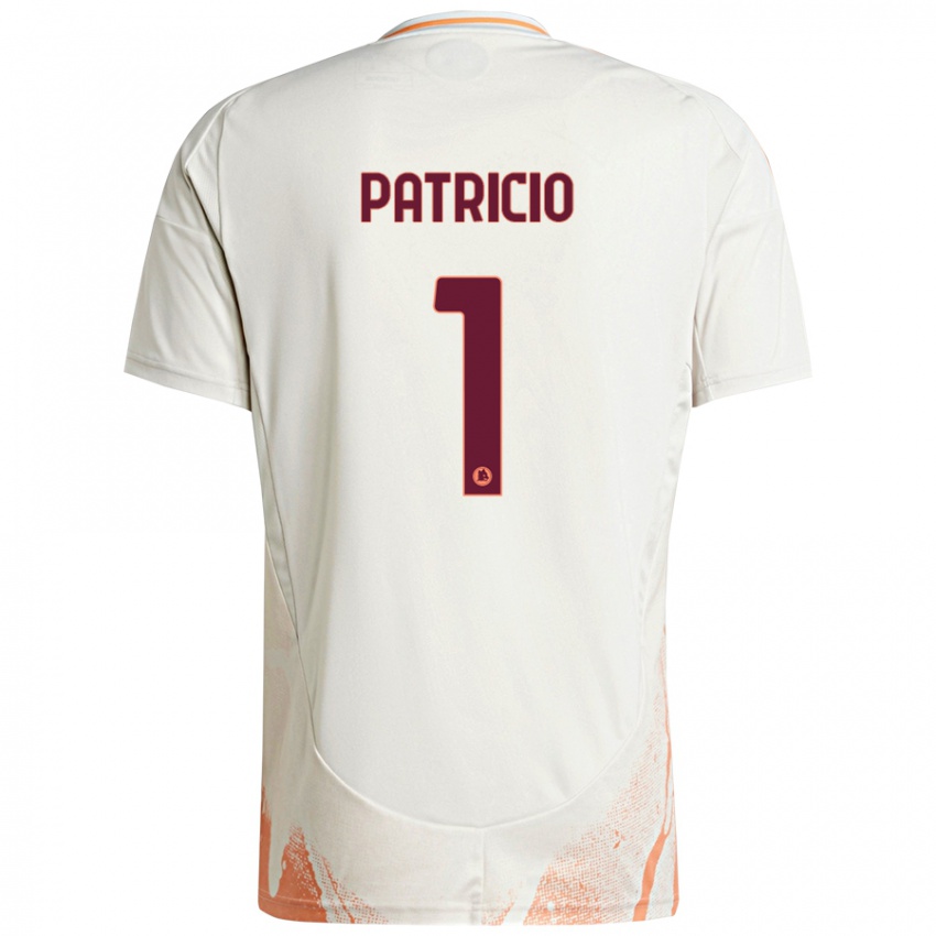 Gyermek Rui Patricio #1 Krém Fehér Narancs Idegenbeli Jersey 2024/25 Mez Póló Ing