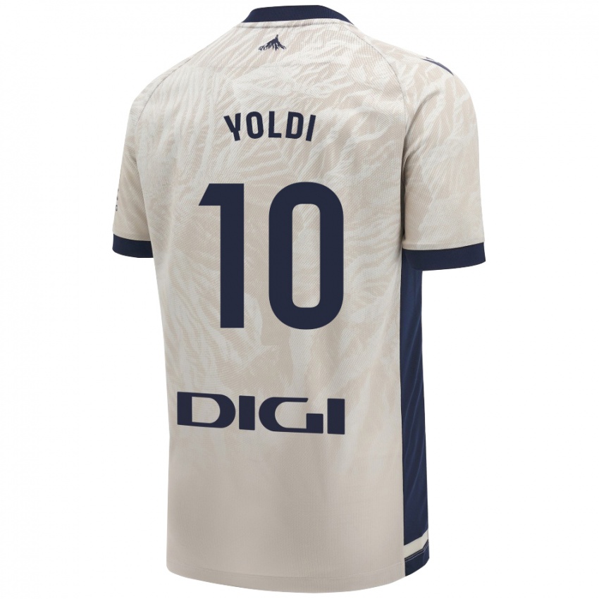 Gyermek Ander Yoldi #10 Világos Szürke Idegenbeli Jersey 2024/25 Mez Póló Ing