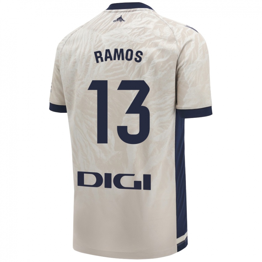 Gyermek Darío Ramos #13 Világos Szürke Idegenbeli Jersey 2024/25 Mez Póló Ing