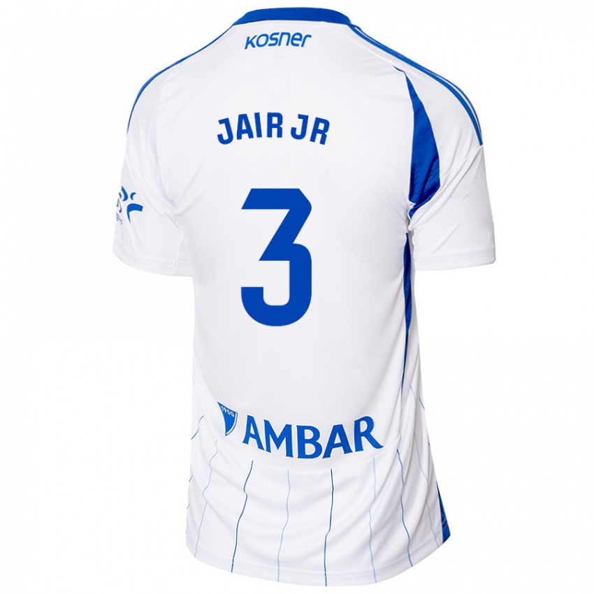 Női Jair Amador #3 Piros Fehér Hazai Jersey 2024/25 Mez Póló Ing