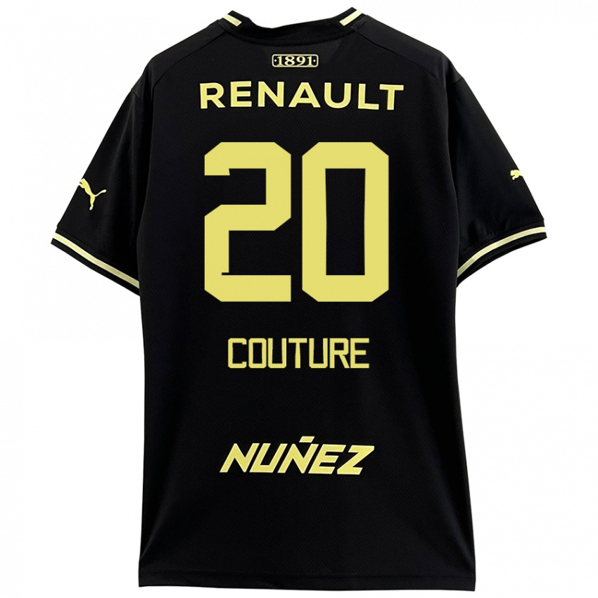 Női Lorenzo Couture #20 Fekete Sárga Idegenbeli Jersey 2024/25 Mez Póló Ing