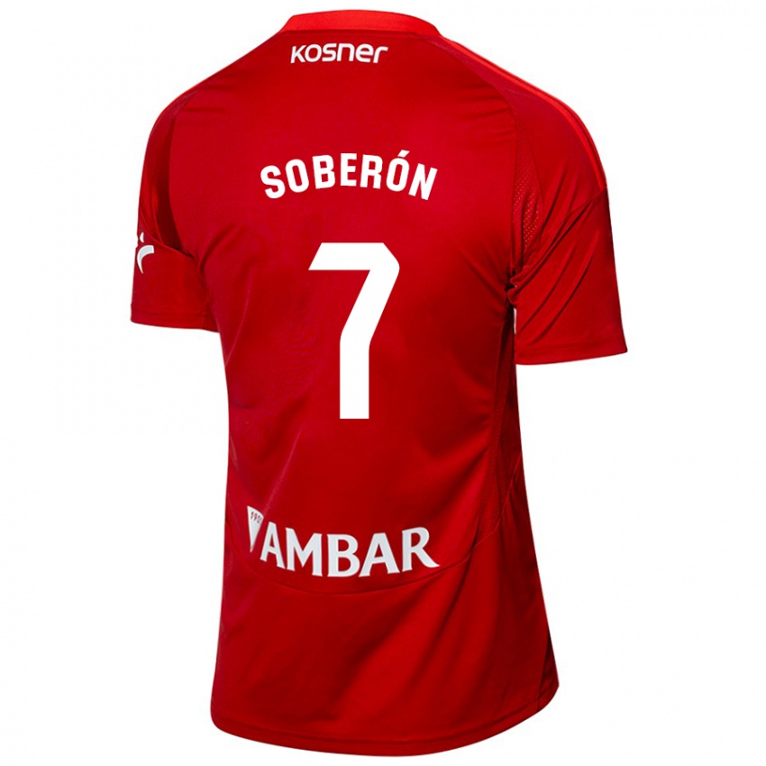 Női Mario Soberón #7 Fehér Kék Idegenbeli Jersey 2024/25 Mez Póló Ing