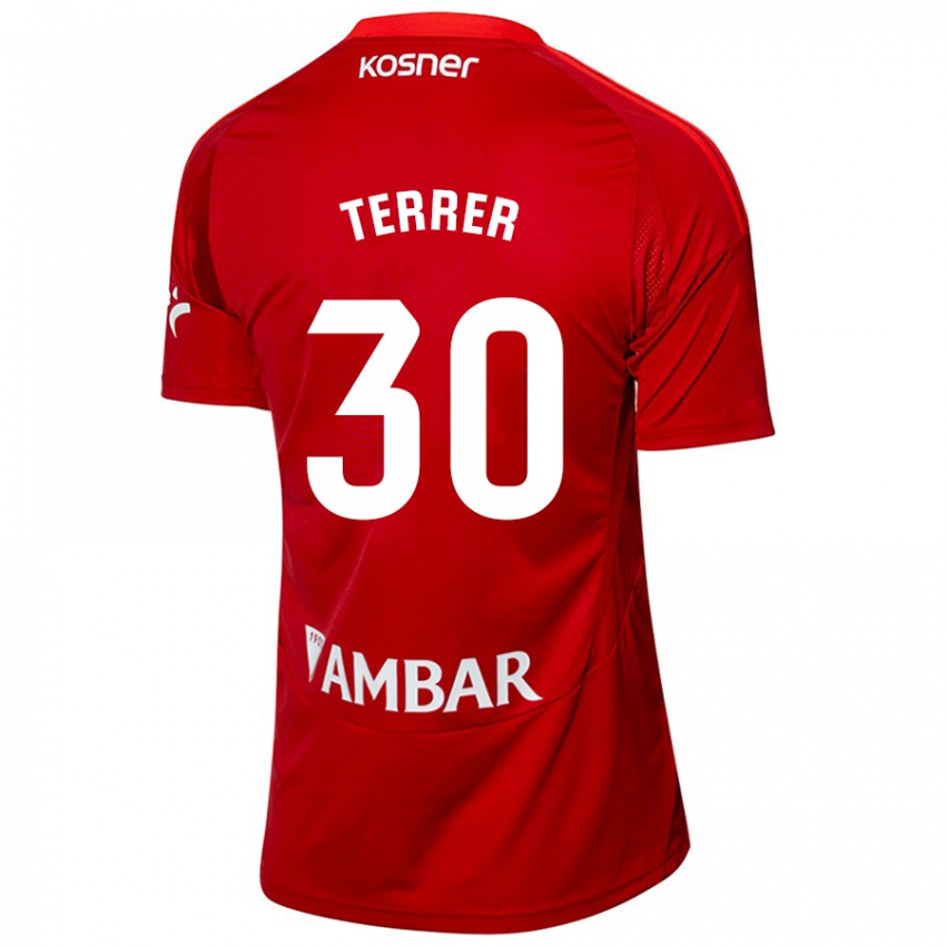 Női Lucas Terrer #30 Fehér Kék Idegenbeli Jersey 2024/25 Mez Póló Ing