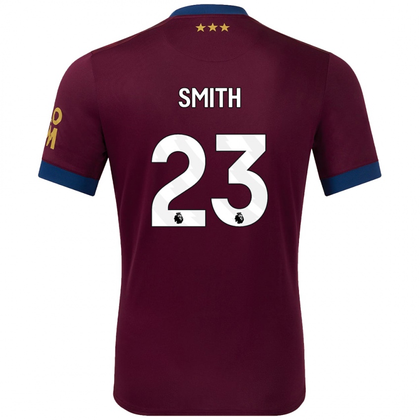 Női Abbi Smith #23 Barna Idegenbeli Jersey 2024/25 Mez Póló Ing