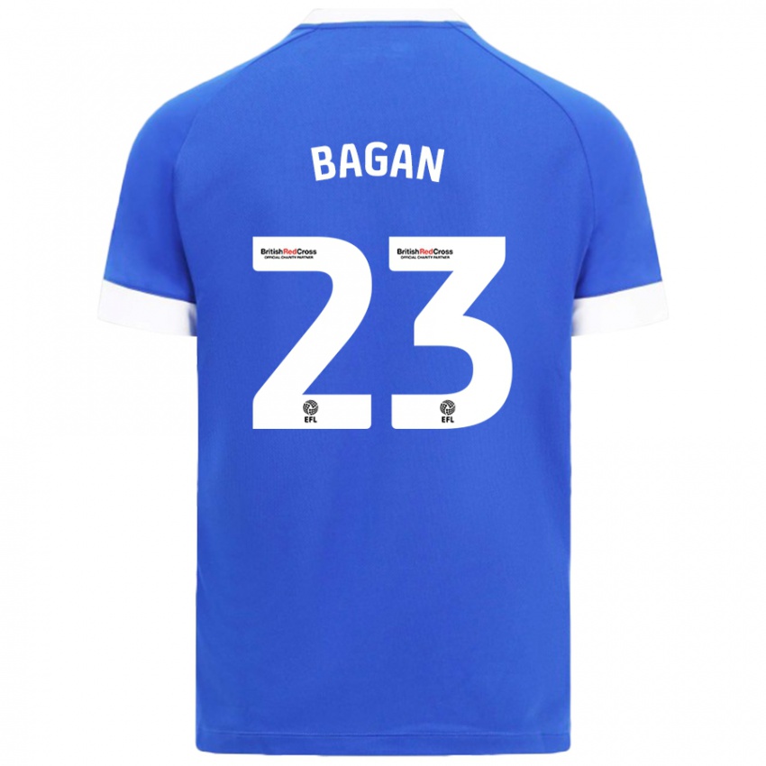 Gyermek Joel Bagan #23 Égszínkék Hazai Jersey 2024/25 Mez Póló Ing