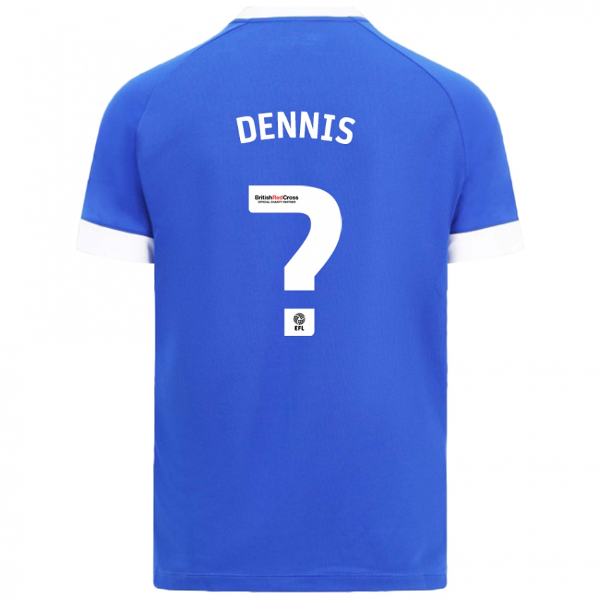 Gyermek Jake Dennis #0 Égszínkék Hazai Jersey 2024/25 Mez Póló Ing