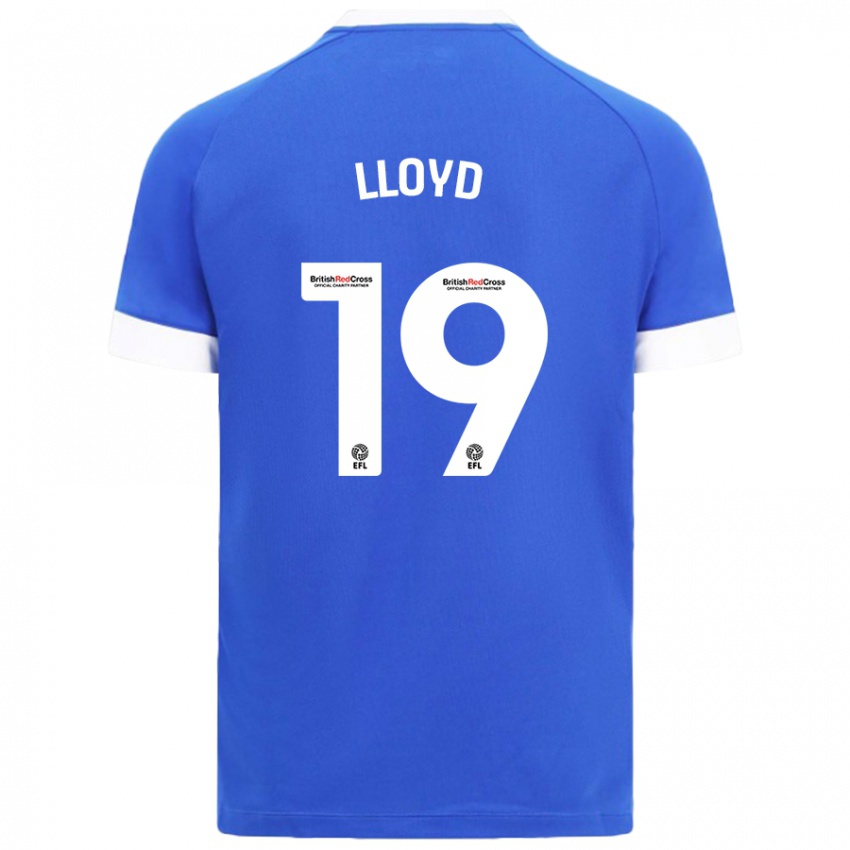 Gyermek Madison Lloyd #19 Égszínkék Hazai Jersey 2024/25 Mez Póló Ing