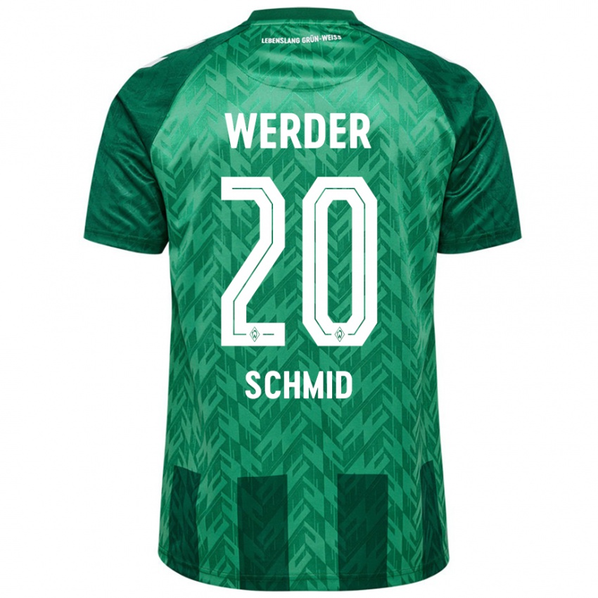 Gyermek Romano Schmid #20 Zöld Hazai Jersey 2024/25 Mez Póló Ing