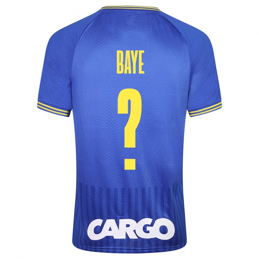 Gyermek Orel Baye #0 Fehér Idegenbeli Jersey 2024/25 Mez Póló Ing