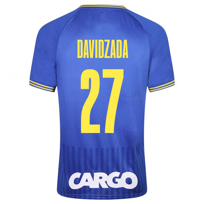 Gyermek Ofir Davidzada #27 Fehér Idegenbeli Jersey 2024/25 Mez Póló Ing