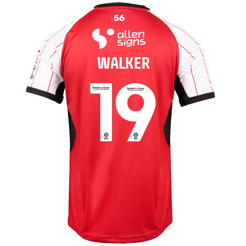 Női Tyler Walker #19 Fehér Hazai Jersey 2024/25 Mez Póló Ing