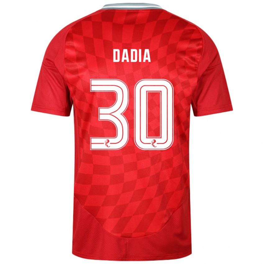 Női Or Dadia #30 Piros Hazai Jersey 2024/25 Mez Póló Ing