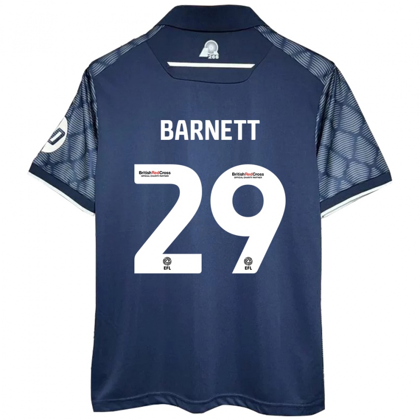 Női Ryan Barnett #29 Fekete Idegenbeli Jersey 2024/25 Mez Póló Ing