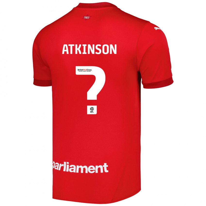 Gyermek Aaron Atkinson #0 Piros Hazai Jersey 2024/25 Mez Póló Ing