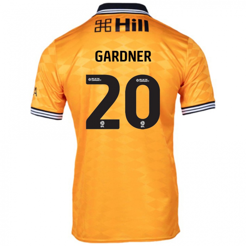 Gyermek Gary Gardner #20 Narancs Hazai Jersey 2024/25 Mez Póló Ing