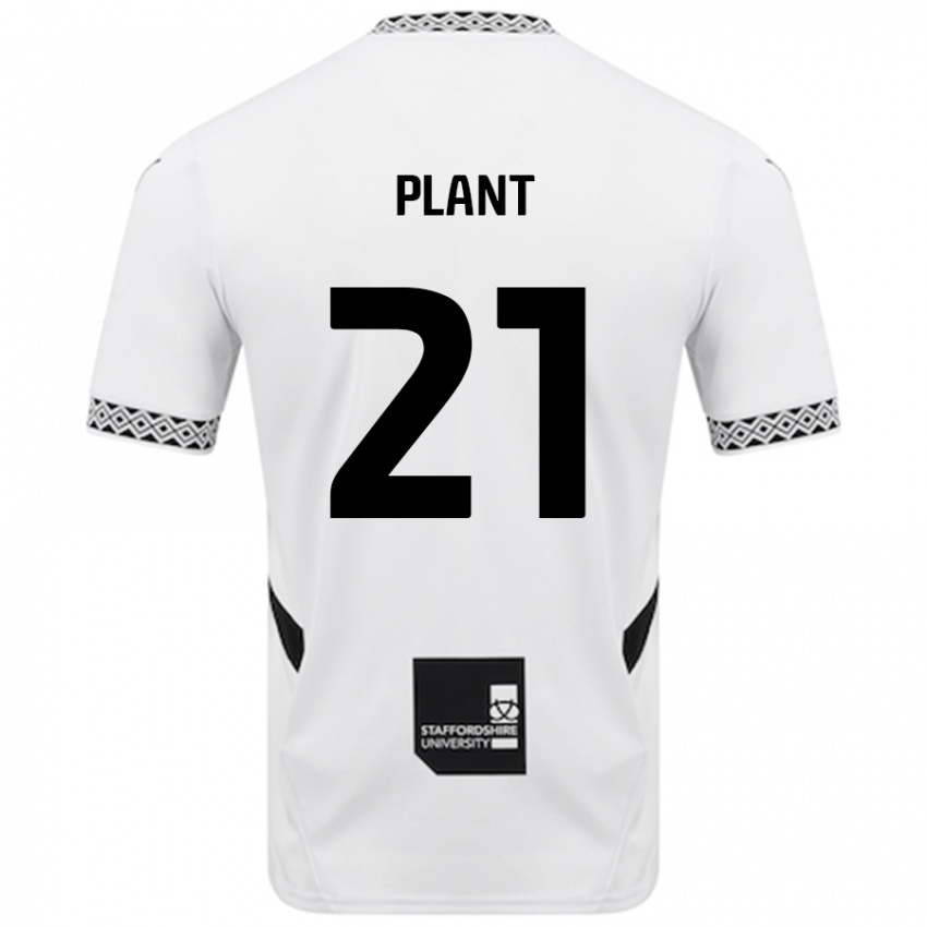 Gyermek James Plant #21 Fehér Hazai Jersey 2024/25 Mez Póló Ing