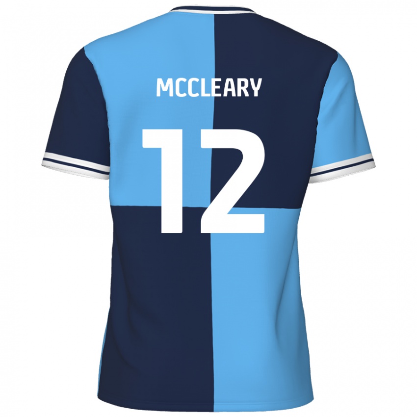 Gyermek Garath Mccleary #12 Égszínkék Sötétkék Hazai Jersey 2024/25 Mez Póló Ing