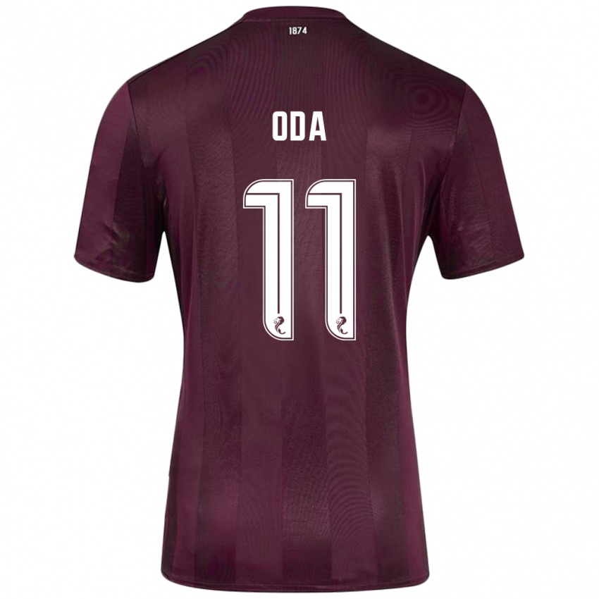 Gyermek Yutaro Oda #11 Burgundia Hazai Jersey 2024/25 Mez Póló Ing