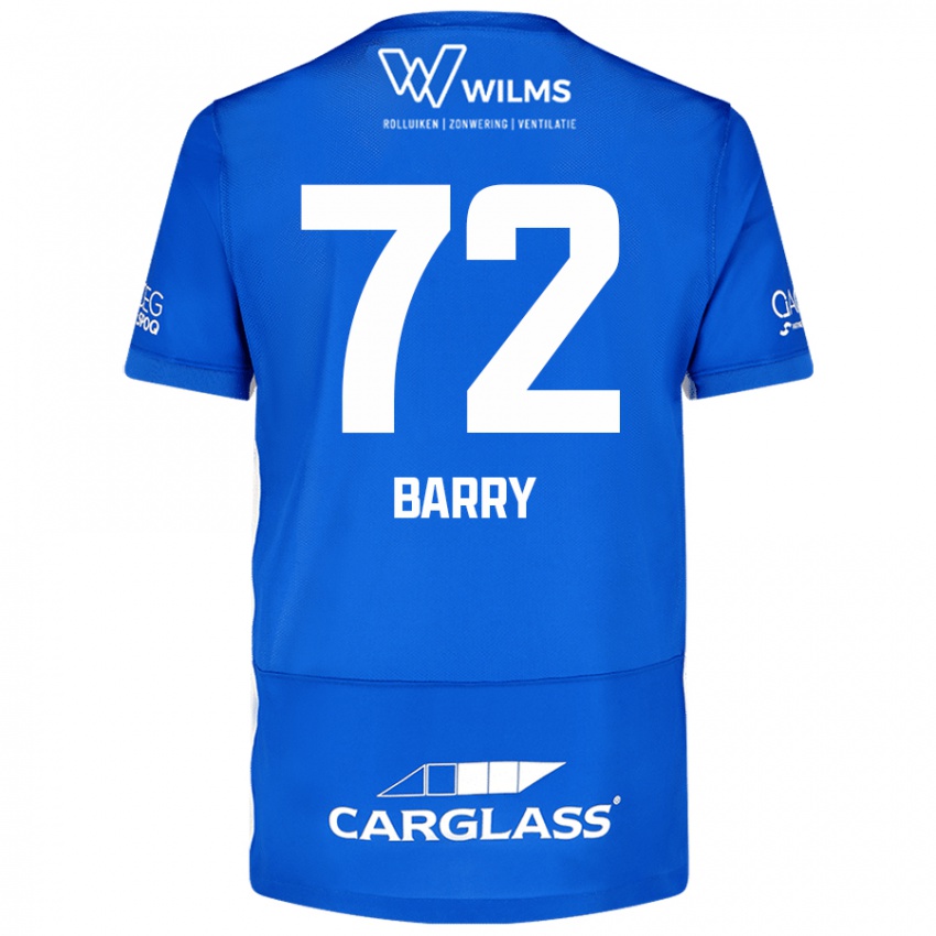 Gyermek Alpha Barry #72 Kék Hazai Jersey 2024/25 Mez Póló Ing