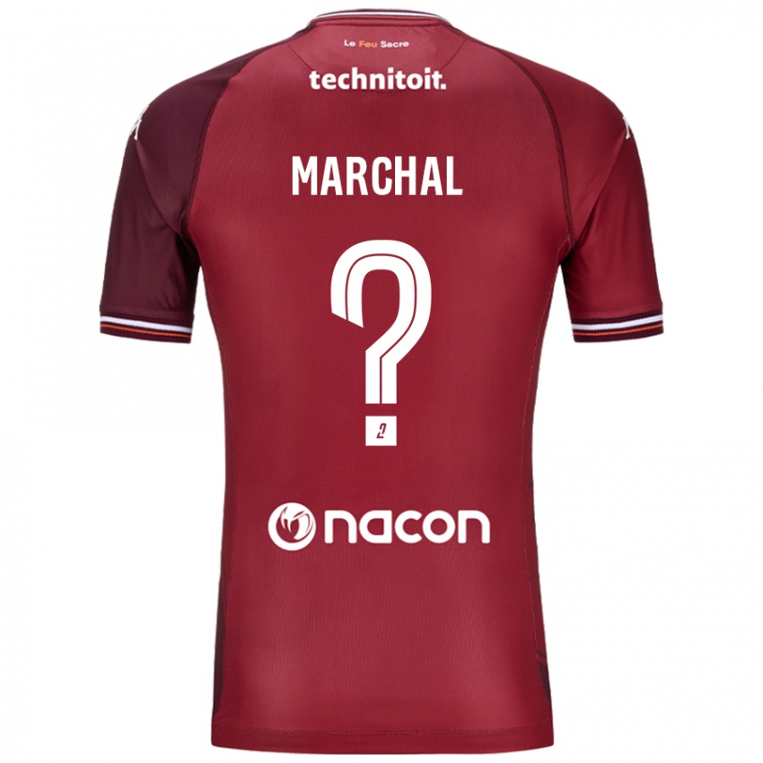 Gyermek Adam Marchal #0 Piros Granata Hazai Jersey 2024/25 Mez Póló Ing