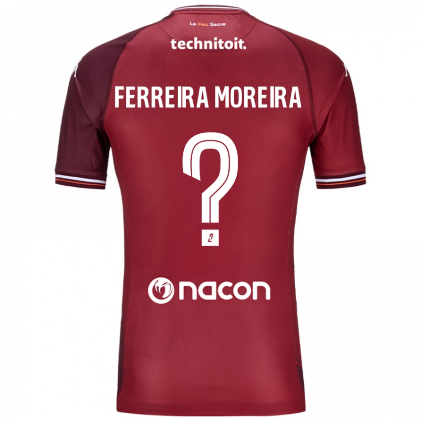 Gyermek Ruben Ferreira Moreira #0 Piros Granata Hazai Jersey 2024/25 Mez Póló Ing