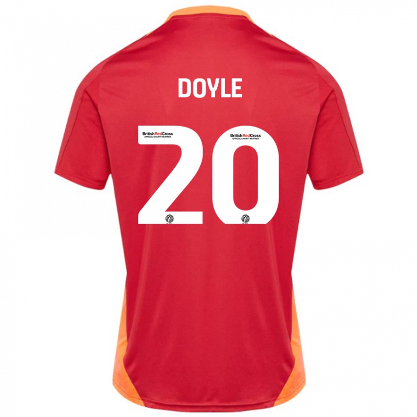 Gyermek Kamari Doyle #20 Kék Törtfehér Idegenbeli Jersey 2024/25 Mez Póló Ing