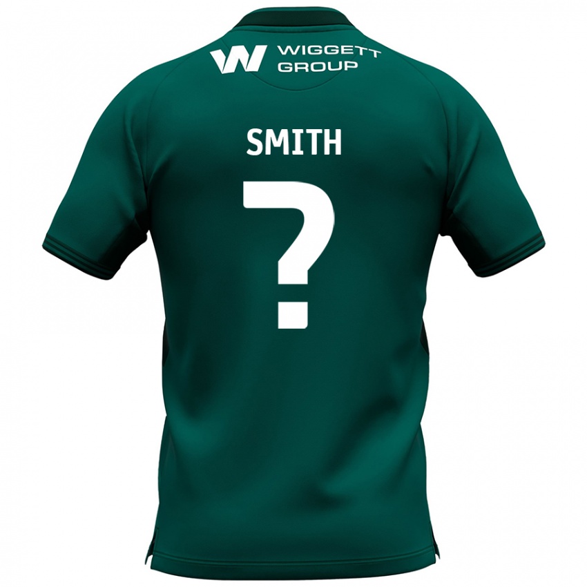 Gyermek Kyle Smith #0 Zöld Idegenbeli Jersey 2024/25 Mez Póló Ing