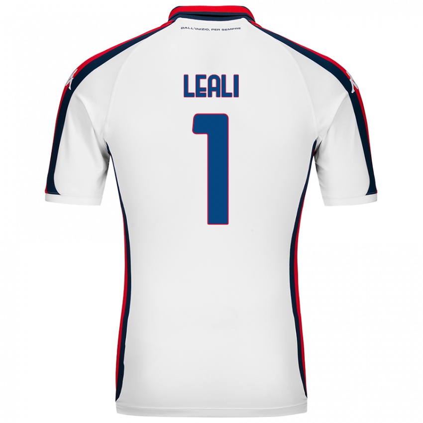 Gyermek Nicola Leali #1 Fehér Idegenbeli Jersey 2024/25 Mez Póló Ing