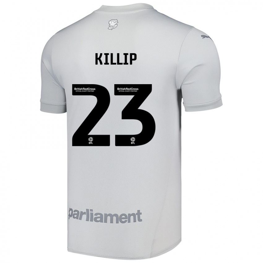 Férfi Ben Killip #23 Ezüstszürke Idegenbeli Jersey 2024/25 Mez Póló Ing