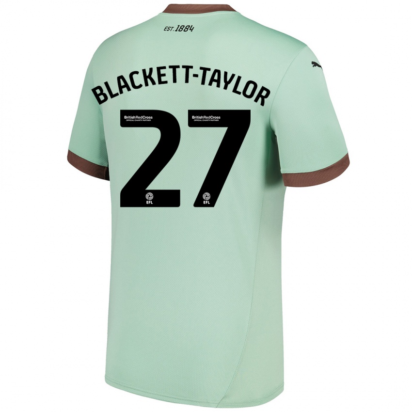 Férfi Corey Blackett-Taylor #27 Halványzöld Idegenbeli Jersey 2024/25 Mez Póló Ing