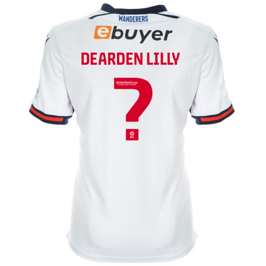 Női Jessica Dearden-Lilly #0 Fehér Hazai Jersey 2024/25 Mez Póló Ing