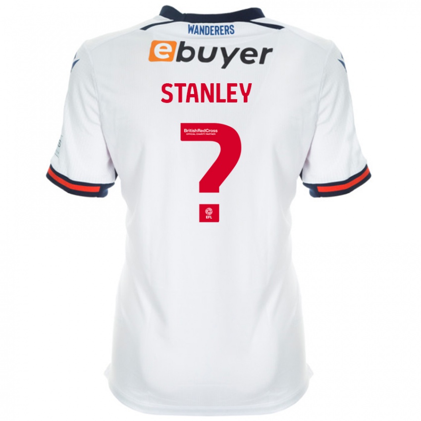 Női Laila Stanley #0 Fehér Hazai Jersey 2024/25 Mez Póló Ing