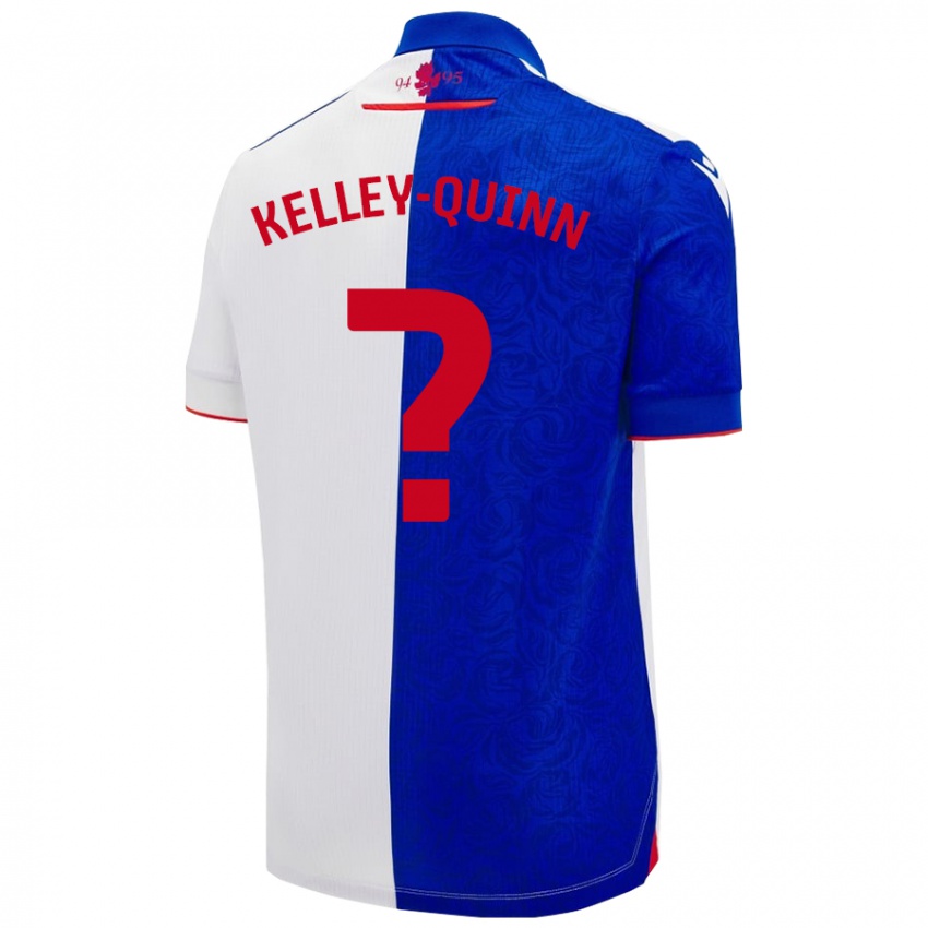 Női Leon Kelley-Quinn #0 Égszínkék Fehér Hazai Jersey 2024/25 Mez Póló Ing