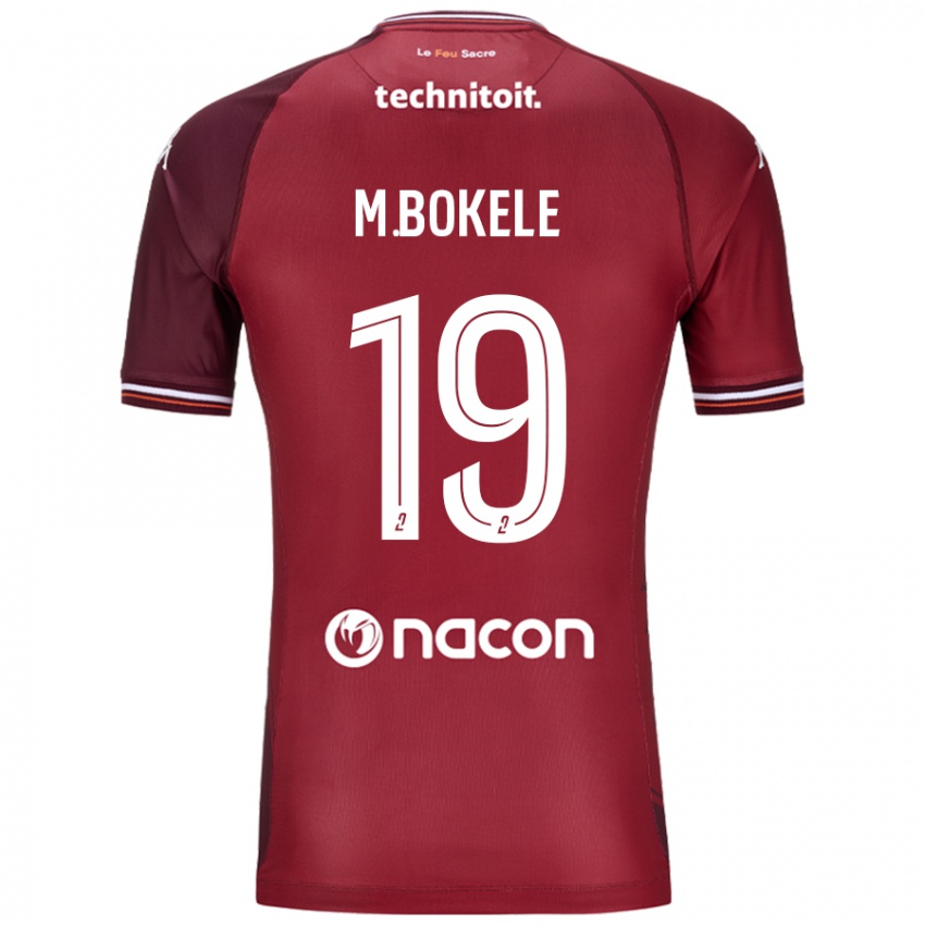 Női Morgan Bokele #19 Piros Granata Hazai Jersey 2024/25 Mez Póló Ing