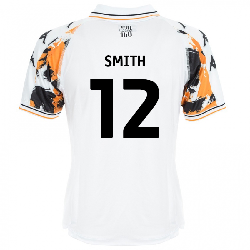 Női Emily Smith #12 Fehér Idegenbeli Jersey 2024/25 Mez Póló Ing