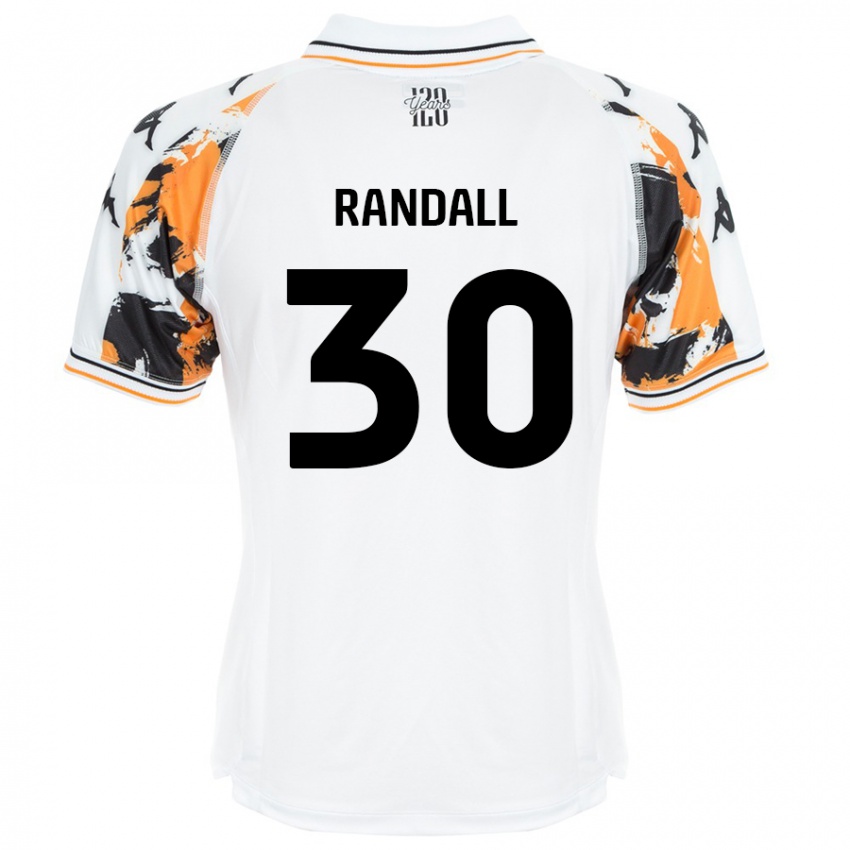 Női Jennifer Randall #30 Fehér Idegenbeli Jersey 2024/25 Mez Póló Ing