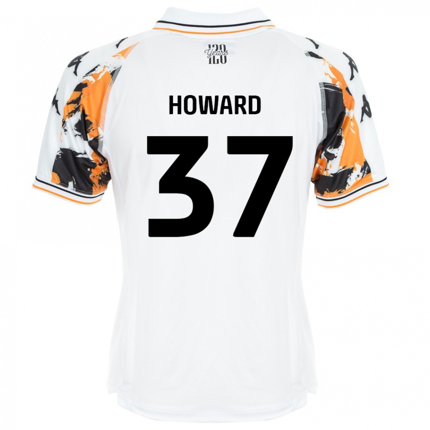 Női Scarlet Howard #37 Fehér Idegenbeli Jersey 2024/25 Mez Póló Ing