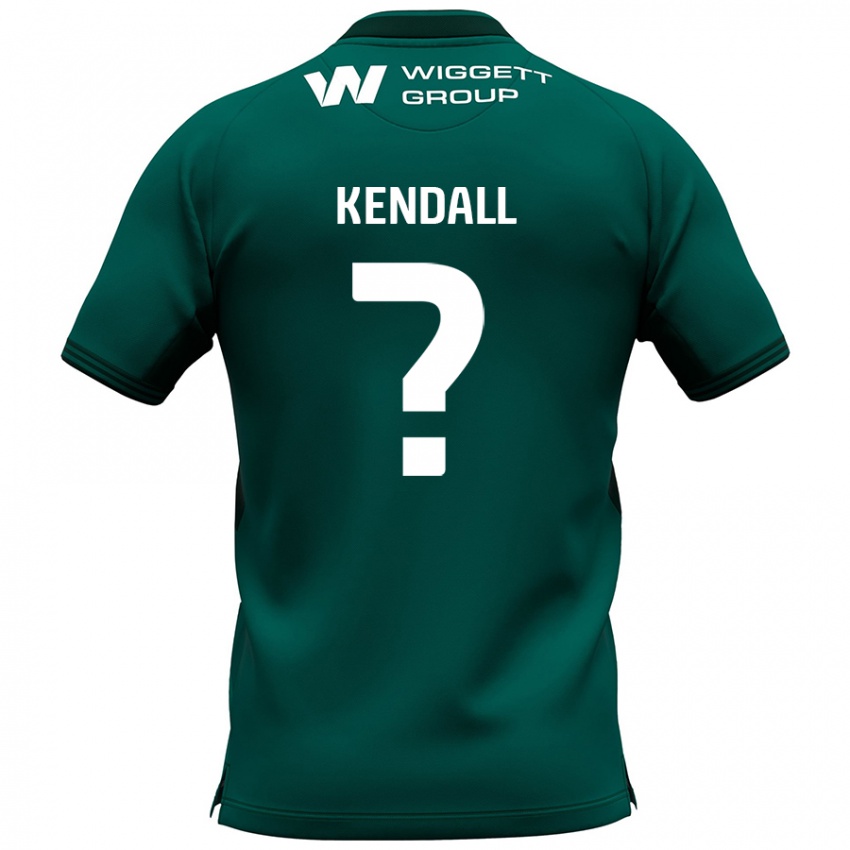 Női Sheldon Kendall #0 Zöld Idegenbeli Jersey 2024/25 Mez Póló Ing