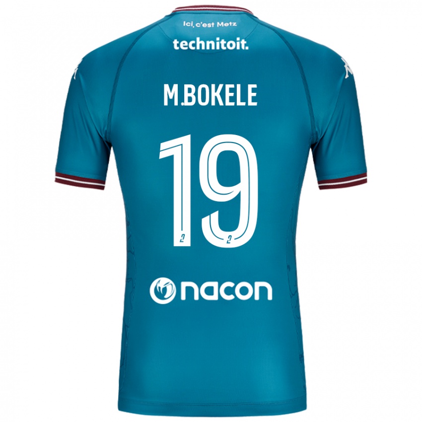 Női Morgan Bokele #19 Bleu Benzin Idegenbeli Jersey 2024/25 Mez Póló Ing