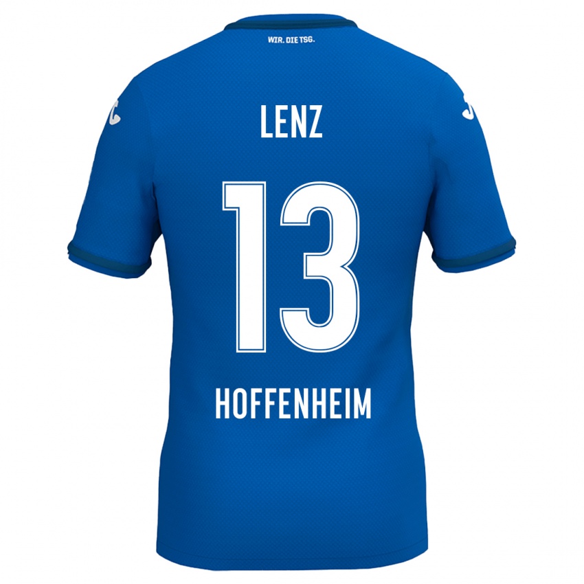 Gyermek Christopher Lenz #13 Királykék Hazai Jersey 2024/25 Mez Póló Ing